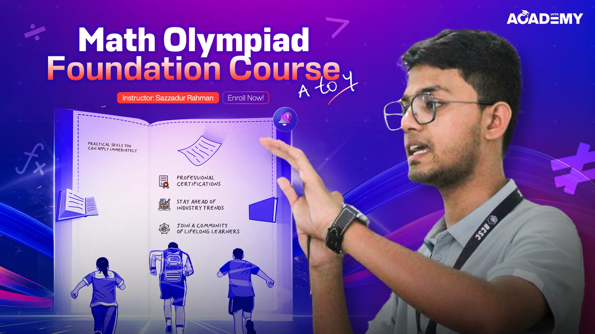 Math Olympiad Foundation Course (A to Y)